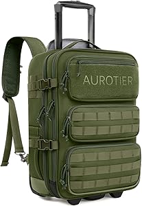 Rolling Tactical Laptop Backpack AU102800BLK Review