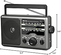 Jazmm T16 AM FM Portable Radio — image 7