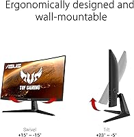 ASUS TUF Gaming VG27VH1B 27-inch Curved Monitor — image 7