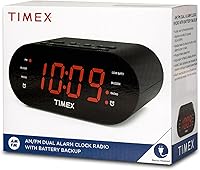 Timex T231G AM/FM Dual Alarm Clock Radio — image 5