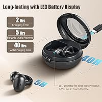 Byobyc T18 Bluetooth 5.4 Clip-On Headphones — image 4