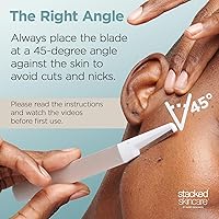 StackedSkincare Dermaplane Razor for Women Face — image 5