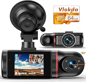 Vlokda X50 Dual Dash Cam with 64GB Card Review