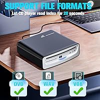 Carrkoopy USB Car CD Player with AUX & DVD Support — image 5