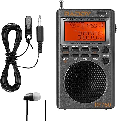 Raddy RF760 Portable Shortwave Radio Receiver