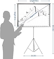 TRMESIA 60 Inch Projector Screen with Stand — image 3