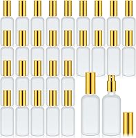 Roshtia 30 Pcs 3.4 oz Gold Glass Spray Bottles — image 1