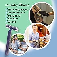 Freshscent 144 Pack Twin Blade Disposable Razors — image 3