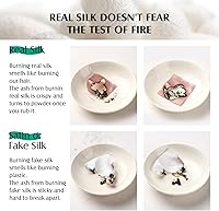 YFONG 100% 22 Momme Mulberry Silk Bonnet for Sleeping - Green — image 8