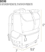 Carhartt 40L Nylon Roll Top Backpack — image 5