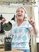 Jazmm Digital AM FM Weather Band Radio — image 6