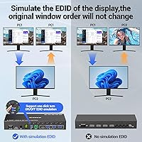 MLEEDA 8-Port DisplayPort KVM Switch — image 3