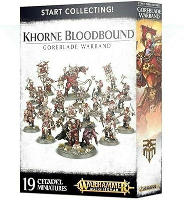 Games Workshop Warhammer AoS Start Collecting! Khorne Bloodbound Goreblade Warband