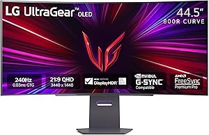 LG 45GS95QE Ultragear OLED Curved Gaming Monitor 45-Inch