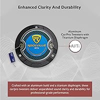 Rockville RT5 Tweeter Pair 2.8″ — image 5