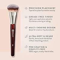BK Beauty 101 Contoured Foundation Brush — image 3