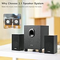 OROW S211 USB-Powered 2.1 Multimedia Speakers with Subwoofer — image 7