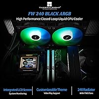 Thermalright FW240 Black ARGB CPU AIO Cooler — image 2