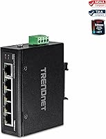 TRENDnet TI-E50 5-Port Industrial Fast Ethernet DIN-Rail Switch — image 2