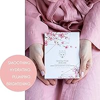Snow Fox Japanese Cherry Blossom & White Tea Smoothing Sheet Mask 5 Pack — image 7