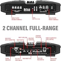 BOSS Audio Systems PT1600 Phantom Series Car Stereo Amplifier — image 3