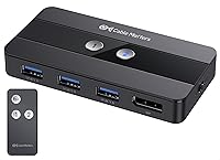 Cable Matters USB 3.0 KVM Switch DisplayPort 1.4 — image 1
