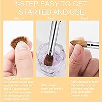 KEMEISI Acrylic Nail Brush Set, 4 Sizes — image 7