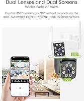 VSTARCAM C662DR 2MP+2MP Dual Lens Outdoor Security Camera — image 3