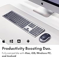 Macally Premium Bluetooth Keyboard and Mouse Combo — image 2