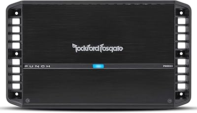 Rockford Fosgate P600X4 Punch 600-Watt 4-Channel Amplifier