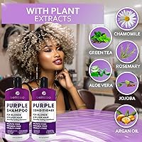 BELLISSO Purple Shampoo and Conditioner Set 2 x 16.9 fl oz — image 3