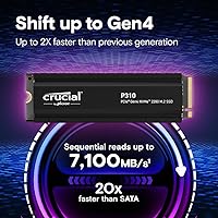 Crucial P310 2TB PCIe Gen4 NVMe M.2 SSD — image 2