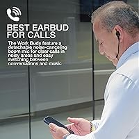 JLab Work Buds True Wireless Headset with Boom Mic — image 4