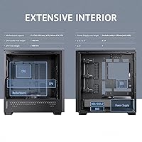 Antec Flux Mid-Tower E-ATX PC Case — image 19