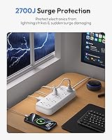 NTONPOWER 25 FT Extension Cord with 14 Outlets and 4 USB Ports — image 5