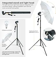 LINCO AM174 Photo Video Studio Light Kit — image 5