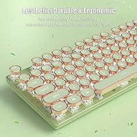 TISHLED V20 Typewriter Style Mechanical Gaming Keyboard — image 7