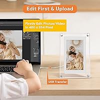 HAKRDRDO 5-Inch Acrylic Video Picture Frame — image 5