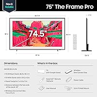 Samsung 75-Inch The Frame Pro 4K Neo QLED TV — image 2
