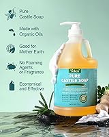 Yoken Organic Castile Soap Liquid (Unscented, 64 oz) — image 2