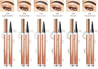 Yulinlon 4-Tip Eyebrow Pen 1#Light Brown — image 2