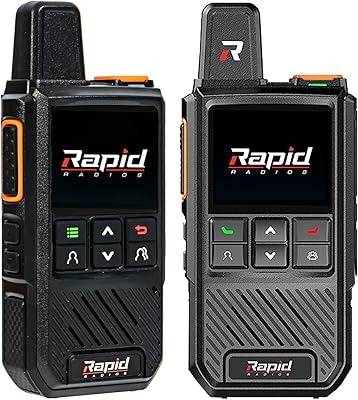Rapid Radios Nationwide LTE Walkie-Talkie Set