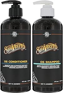 Suavecito OG Shampoo & Conditioner Set 16 oz Pump Bottle Review