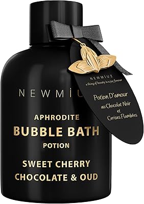 New Miuz Premium Bubble Bath Cherry Chocolate Oud 11.36oz