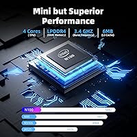 CyberGeek Nano A1 Ubuntu Linux Mini PC, Intel 12th Gen N100, 16GB RAM, 512GB SSD — image 2