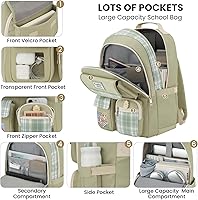 Girls School Backpack with Laptop Compartment — image 2