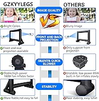 GZKYYLEGS 14 Feet Inflatable Movie Projector Screen — image 3