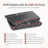 AV Access 4KSW21-DM Dual Monitor KVM Switch — image 4