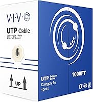 VIVO CABLE-V003 Waterproof Cat5e Ethernet Cable 1000ft — image 1