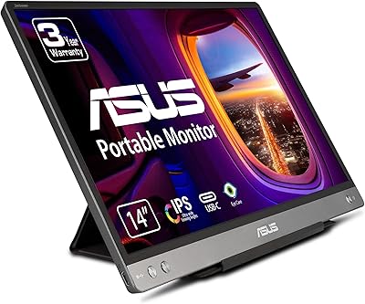 ASUS ZenScreen MB14AC 14-inch Portable USB Monitor